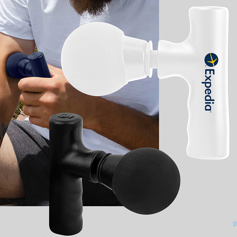 Mini Massage Gun  - Your pocket-sized partner for muscle relief on the go. Compact but powerful, it delivers high-quality muscle treatment wherever you are. It alleviates muscle stiffness and soreness, enhances blood circulation, improves the health of soft tissues, and increases exercise range. Features noise reduction, a power on/off button, a charging light, USB rechargeable with input 5V/1A, and long-term battery life. A charging cord is included. 