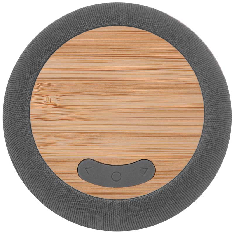 Boomer Bamboo Wireless Speaker - Gray