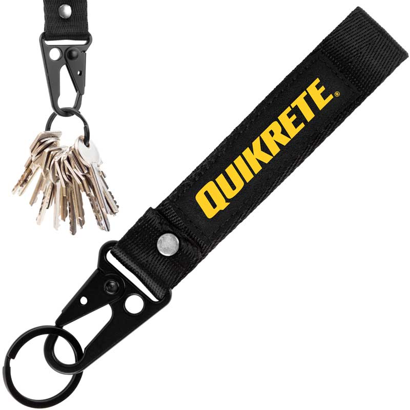 Magnum Heavy Duty Key Chain Clip-On Wrist Strap - Features: Beautifully crafted from natural wood that features a slight bevel. Polished chrome gunmetal accents and backing. Packaged in a black gift box.