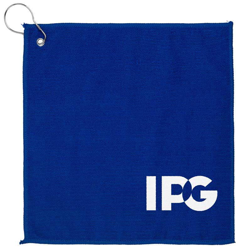 Spirit rPET Rally / Golf Towel with Carabiner - Cheer on your favorite team with our Spirit rPET Rally Towel, made from recycled plastic bottles. This eco-friendly towel is not only kind to the planet but also super absorbent and quick-drying, making it the perfect companion for any sporting event. Includes one Spirit RPET Rally Towel and one carabiner. Great for all sporting events. A large imprint area provides ample space for your logo or custom message. The wide stitched edge hems ensure long-lasting durability. Quick-dry material.